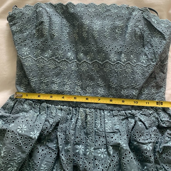 Betsey Johnson Ruffled Eyelet Tea Party Dress - Picture 5 of 6